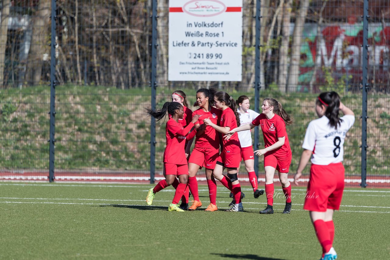 Bild 222 - wBJ Walddoerfer - Eimsbuettel : Ergebnis: 5:3